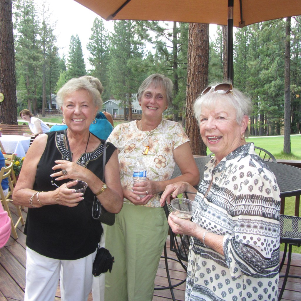 Guests having fun at event