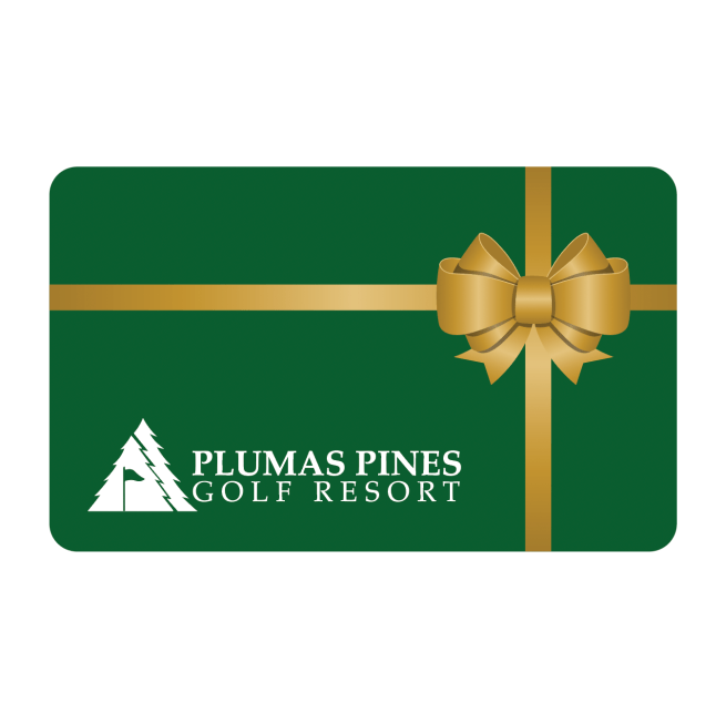 Plumas Pines Gift Card