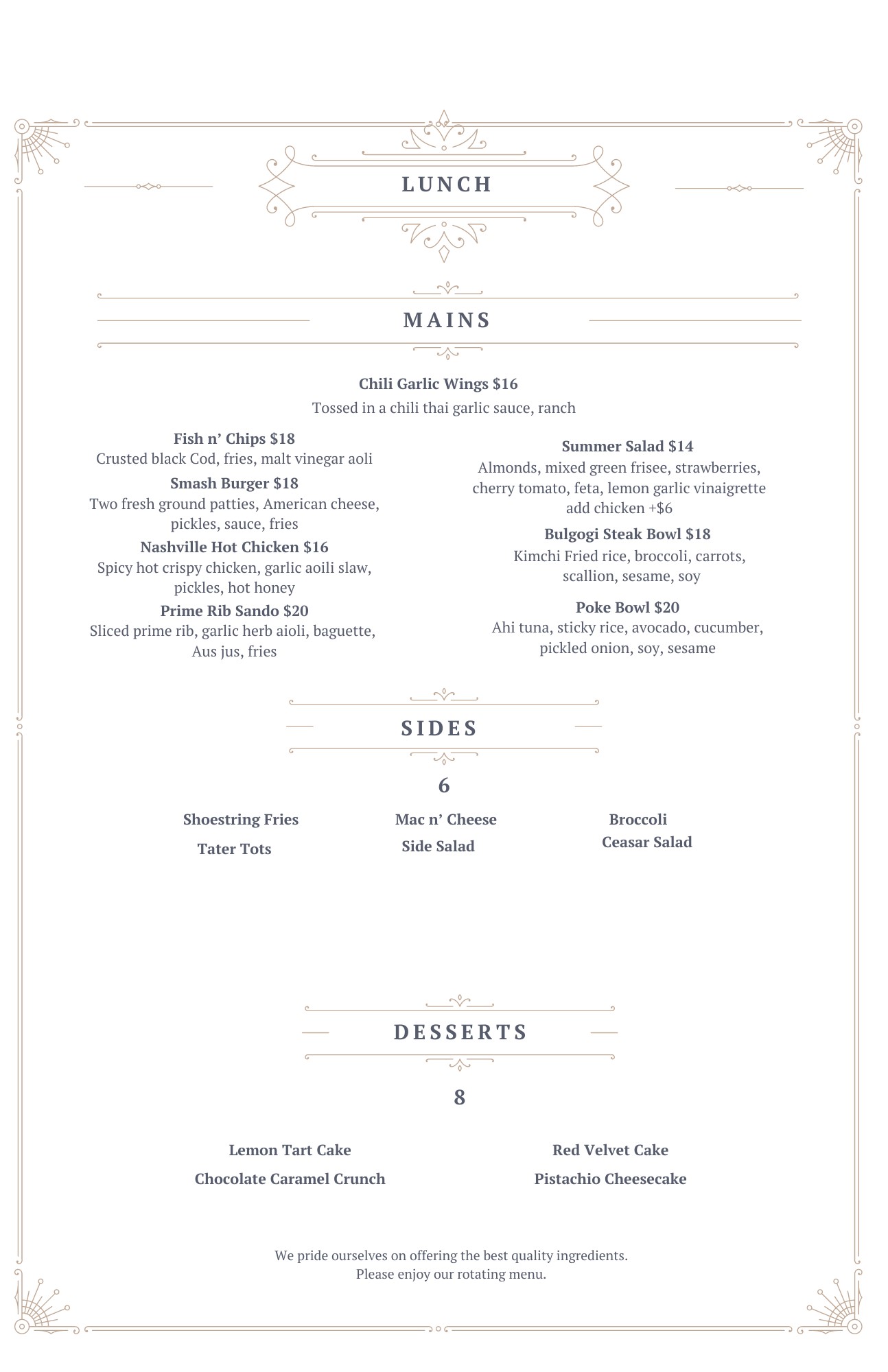 Longboards Plumas Pines Golf Resort