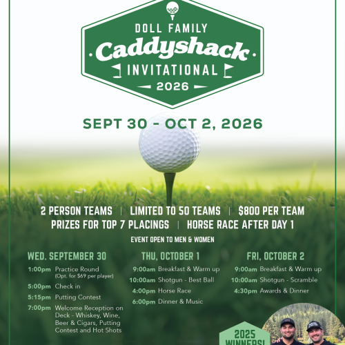 Caddyshack Sign Up Here